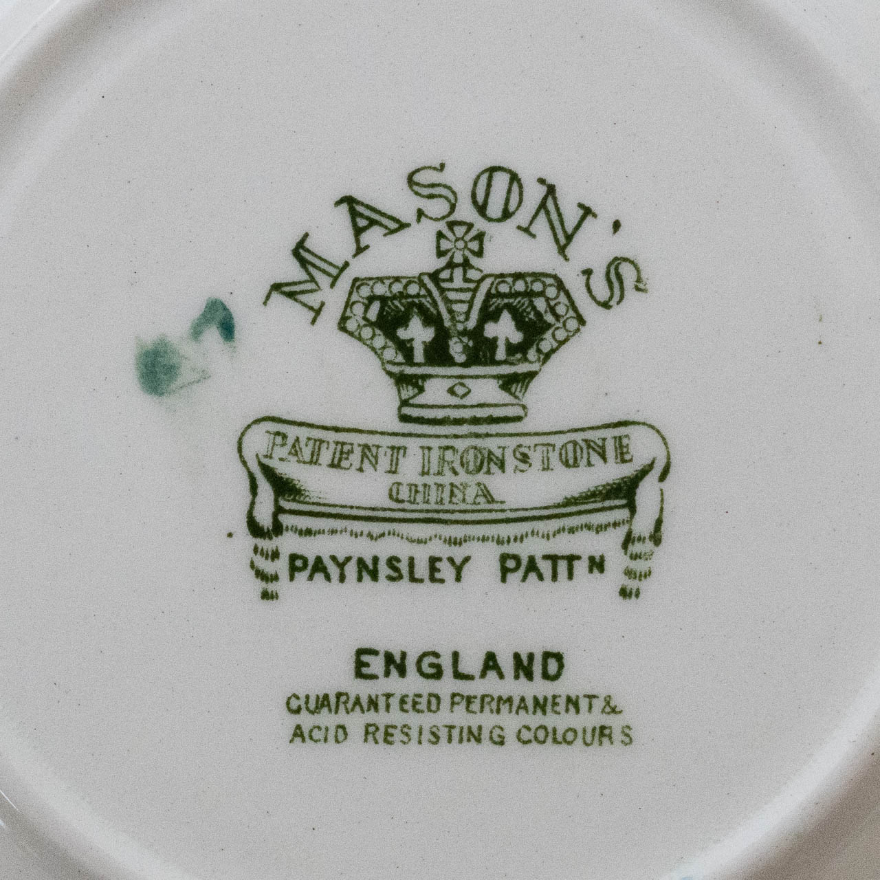 Mason's Pottery Marks